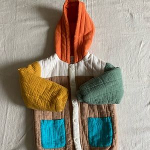 Christian Robison x Target Color Block Quilted Coat